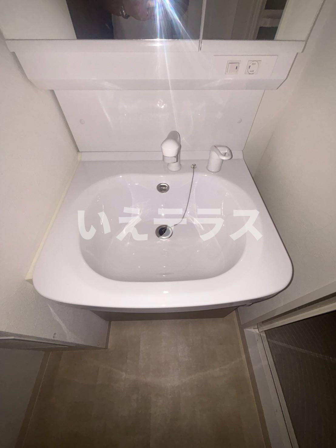 プレサンス神戸セレスティアの洗面所|使いやすい洗面所です