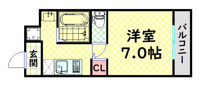 【間取り】 | カーライル堺市駅前