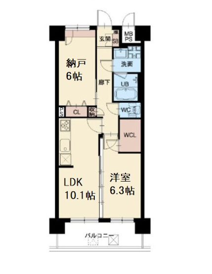 【間取り】 | スプランディッド難波WESTII