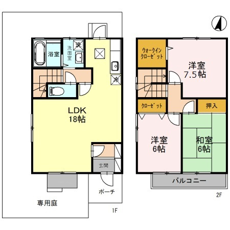 パストラルコートの間取り|☆加古郡稲美町　パストラルコート☆