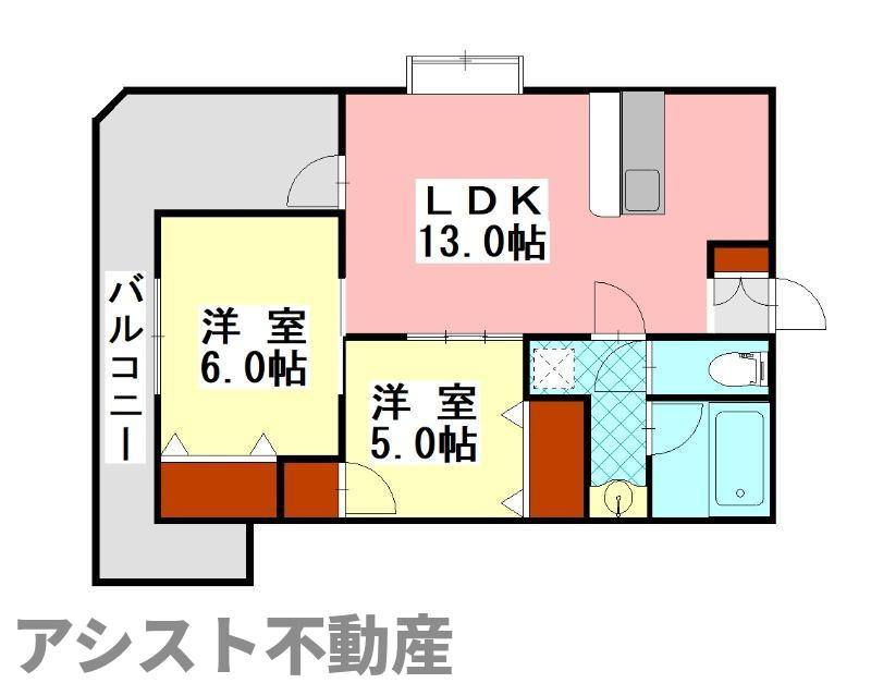 サンフィールドの間取り