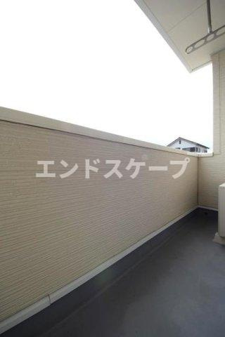 穂積Ⅱのバルコニー|高崎、前橋のお部屋探しはエンドスケープまで！お客様の理想お聞かせ下さい♪