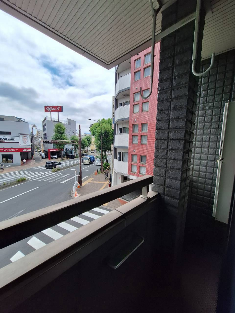 アーバンヒルズのバルコニー