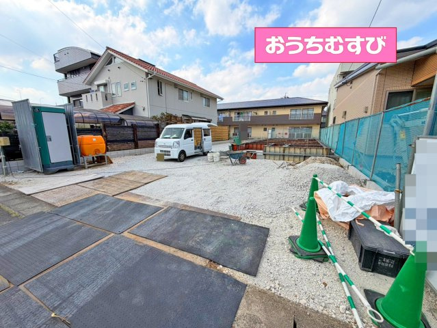 春日井市勝川町6期(全1棟)の前面道路含む現地写真