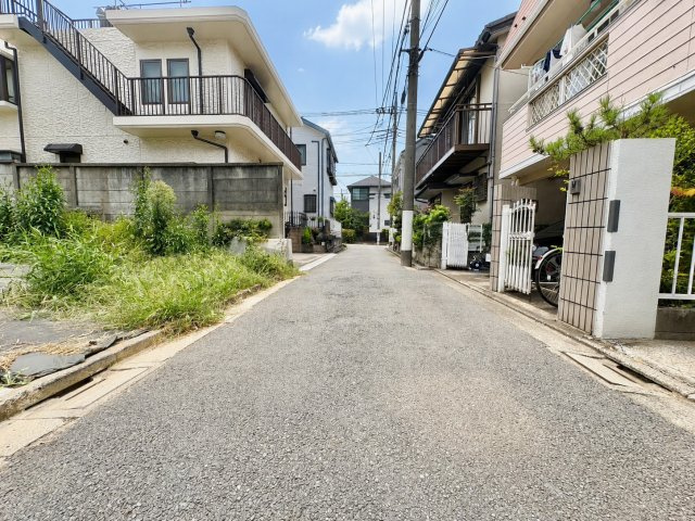 大田区久が原2丁目　建築条件無し売地の前面道路含む現地写真|2026.09.03撮影

現地ご見学希望・資料請求などお気軽にお問い合わせ下さい！
03-5990-5201