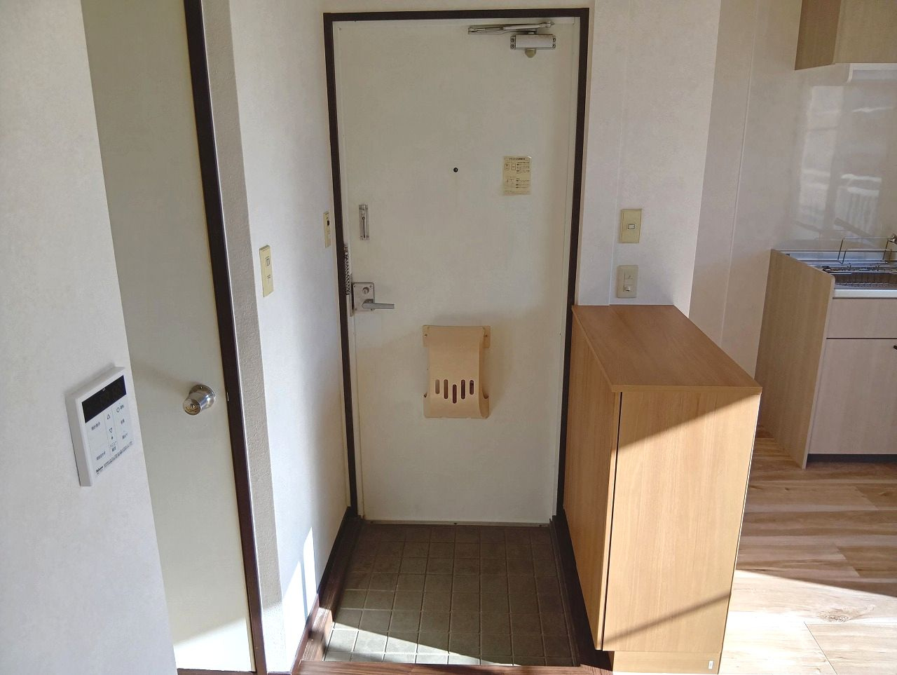 サンライフ西村Aの玄関|きれいな玄関です