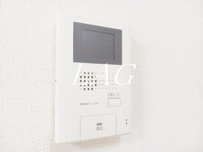 【セキュリティ】 | サウスウインド | モニター付きインターフォンです。