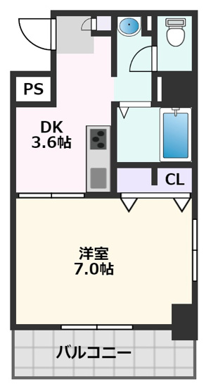 【間取り】 | ダイ13セキネマンション