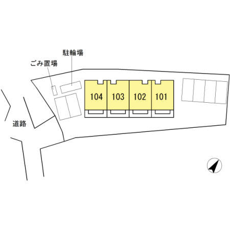 ブランドールの区画図