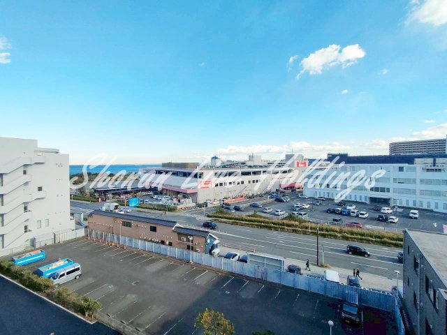 横須賀市日の出町３丁目の賃貸マンションのその他|バルコニーから海が見えます♪