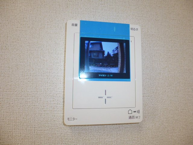 倉敷市真備町川辺のアパートのセキュリティ|ＴＶインターホン
