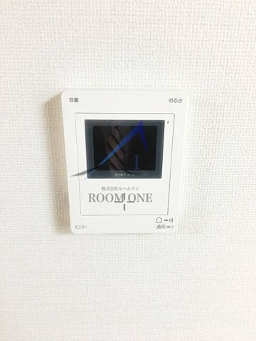 ベイ・アルファ上富士のセキュリティ|モニター付きインターホンです。