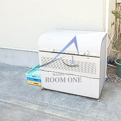 メゾンオトヌのその他共用部分|敷地内ゴミ置き場です。
