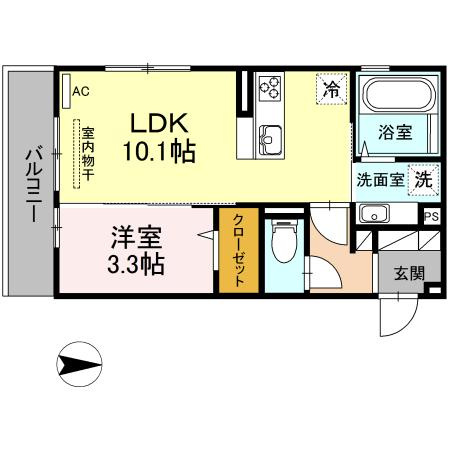 コンフォールの間取り
