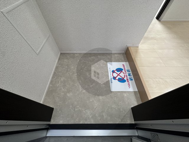 マスダハイツの玄関