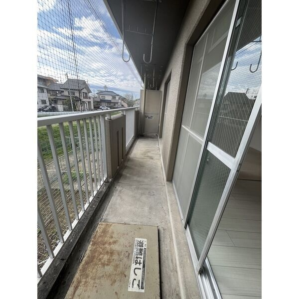 マンション稲葉のバルコニー
