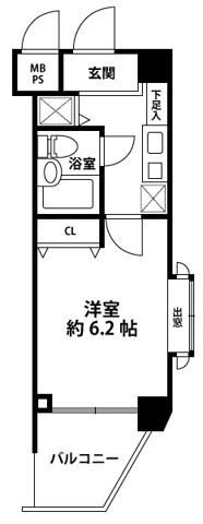 ダイヤモンドスクエア桜台の間取り