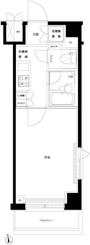 ルーブル大森六番館の間取り