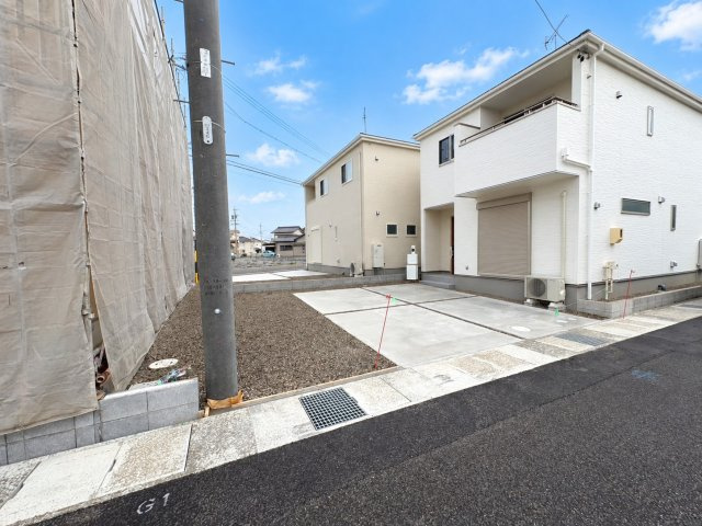 リーブルファイン　岐阜市東鶉第３　全5区画分譲の外観|「現地（2026年9月1日）撮影」　
■外観写真　
■ヤマダ不動産　株式会社リライフ　