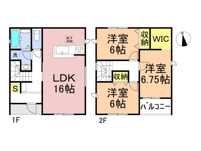 リーブルファイン　岐阜市東鶉第３　全5区画分譲の間取り|■4号棟　■ヤマダ不動産　株式会社リライフ　
■夢のマイホーム購入をフルサポートします！