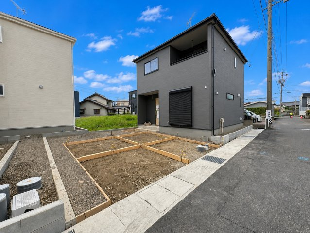 【商談中】リーブルファイン　岐阜市東鶉第３　全5区画分譲の外観|「現地（2026年9月1日）撮影」　
■外観写真　
■ヤマダ不動産　株式会社リライフ　