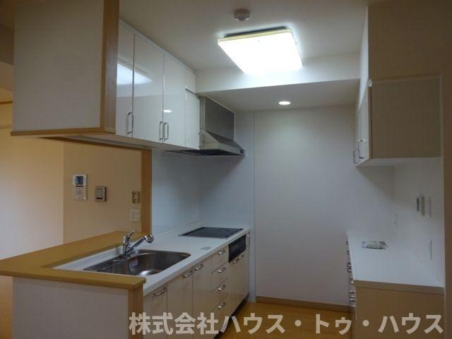 T's garden北柏　2号棟のキッチン