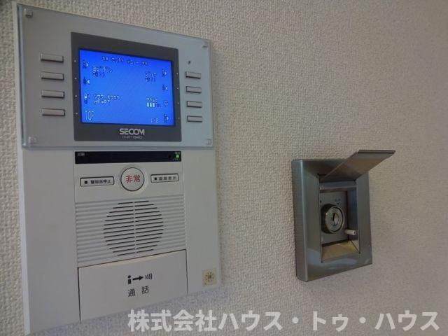T's garden北柏　2号棟のセキュリティ