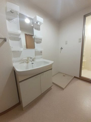 ウッドイン　２番館の洗面所