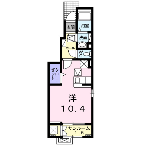 フリシュ・Ｍ　Ⅲの間取り