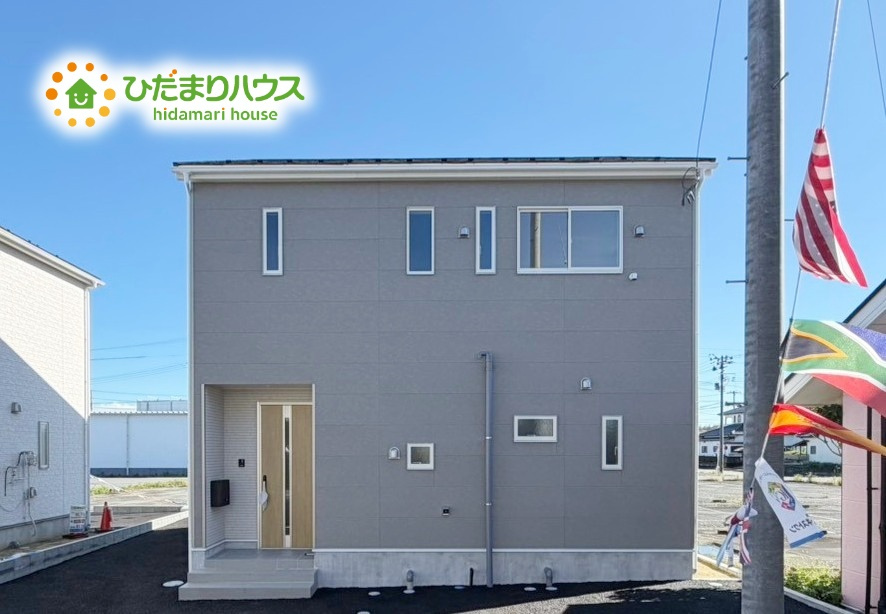 いわき市中岡町第7　新築戸建　3号棟の外観|今から見たいも大歓迎！お気軽にお問い合わせください☆彡