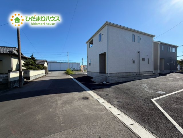 いわき市中岡町第7　新築戸建　3号棟の前面道路含む現地写真|閑静な住宅地で叶える穏やかな新生活☆彡