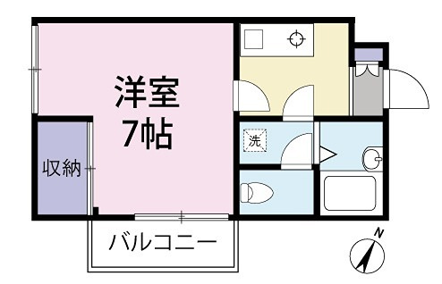 アーデル中野の間取り|間取りです。