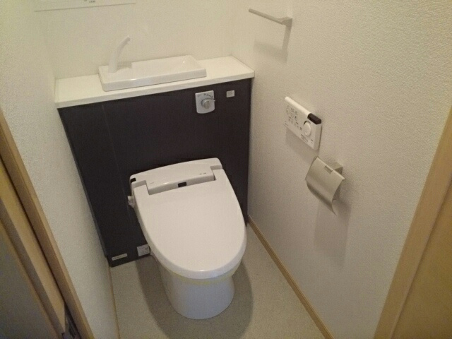 La tua casaのトイレ