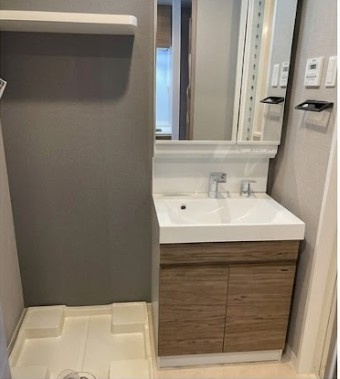 Ｓ－ＲＥＳＩＤＥＮＣＥ大橋ＦＬＵＳＳの洗面所|【西鉄大橋駅近く】洗面化粧台、お洒落で素敵なデザインです♪
