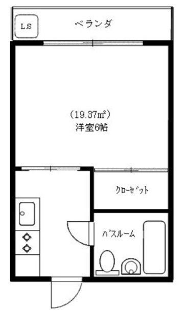 NFコーポ早稲田の間取り|間取りです。