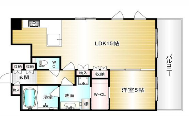 【間取り】 | アークアベニュー天王寺