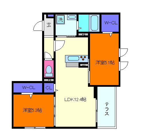 ASHA NOORの間取り