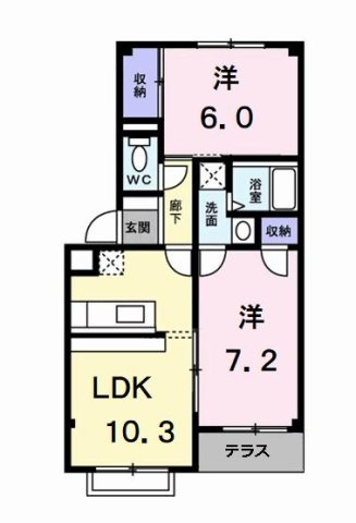 ノーヴァ２１の間取り