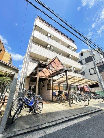 大阪市東淀川区柴島２丁目の賃貸マンションの外観