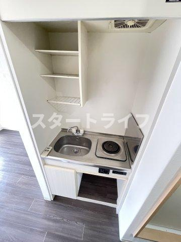 大阪市東淀川区柴島２丁目の賃貸マンションのキッチン