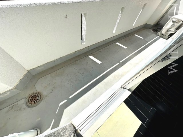 タウンハイツ平南のバルコニー|イメージ（同建物内別部屋の写真です）