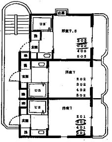 ジョイフル本山の間取り