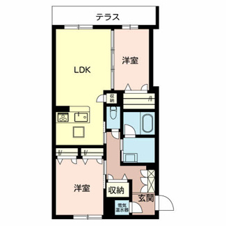 【間取り】 | シャーメゾンレジデンスあすか