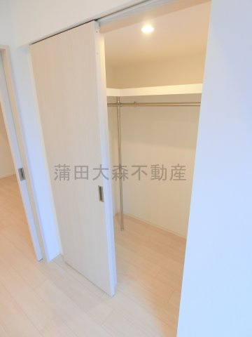 ザ・パークハビオ大森町の収納|収納　ウォークインクローゼット！