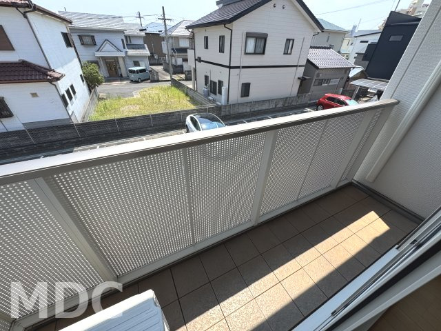 シャーメゾンマルシェ Ａ棟のバルコニー