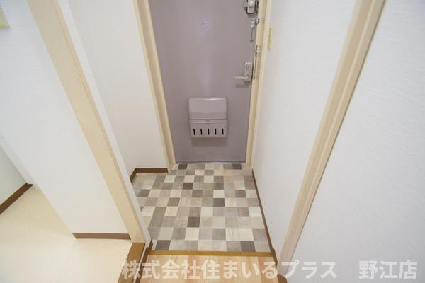 パレ城北の玄関