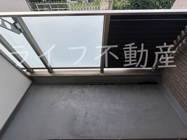 Abeliaのバルコニー|陽当たり良好なバルコニーです