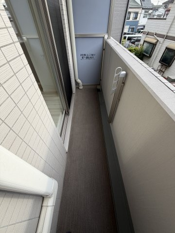 中野区本町６丁目の中古マンションのバルコニー