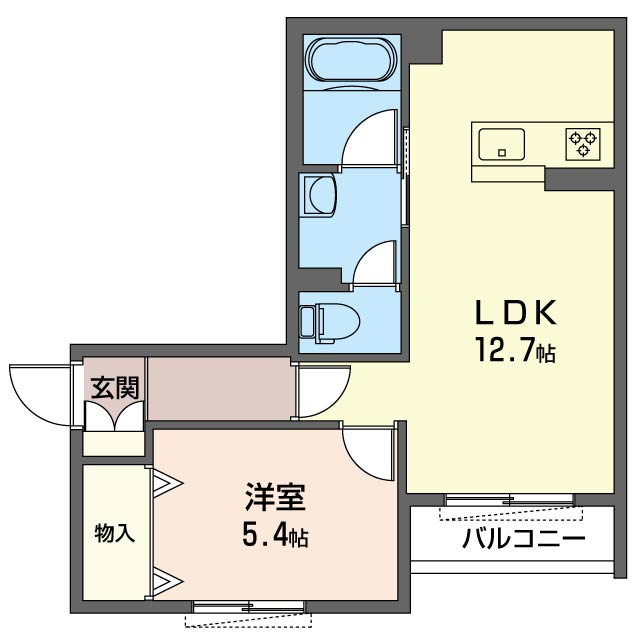 ミラソール市川の間取り