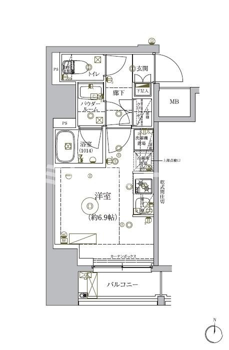 RELUXIA品川西大井の間取り